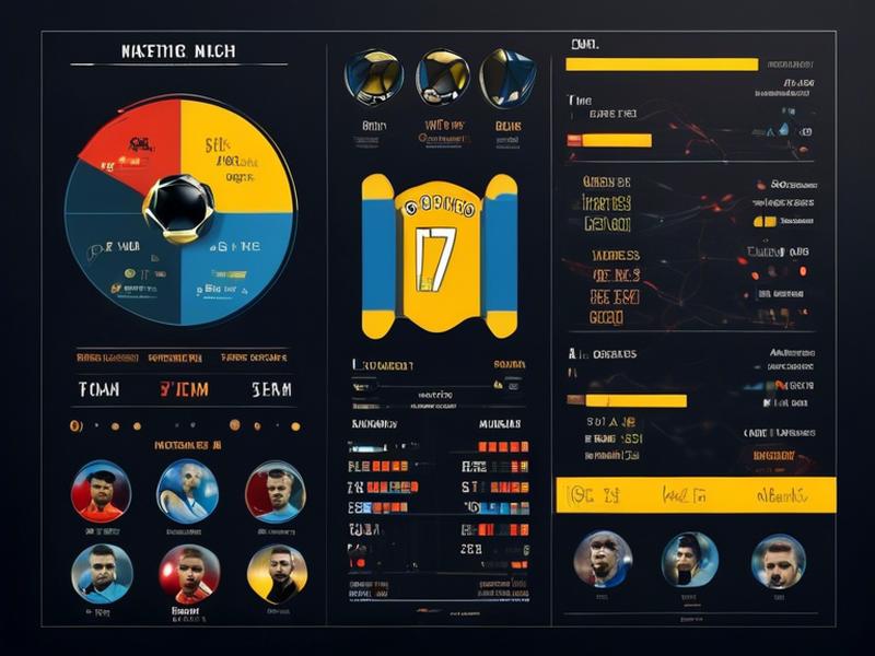 Infografía de estadísticas del partido